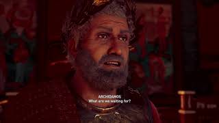 How to find proof on the accused Spartan King Guide Assassins Creed Odyssey [upl. by Ahsatin]