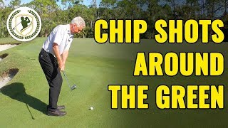 How To Hit Chip Shots Around The Green BEST CHIPPING DRILLS [upl. by Doralynne]