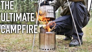 Solo Stove Campfire Review amp Bison Chili 4K [upl. by Ttenyl]