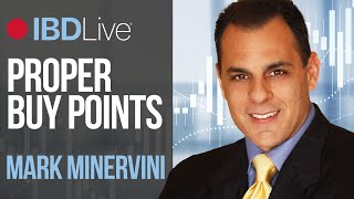 Mark Minervini Determining Proper Buy Points  IBD Live [upl. by Ise]