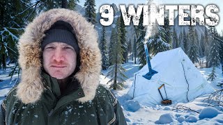 Exceptional Winter Camping amp Trekking Journeys in the Wild  Arctic Survival Ice Fishing Bushcraft [upl. by Hsan]