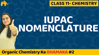 IUPAC nomenclature of organic chemistry class 11  JEE NEET CBSE Hindi [upl. by Irem]