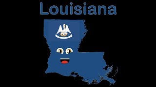 LouisianaLouisiana GeographyLouisiana Parishes Song [upl. by Heyer]