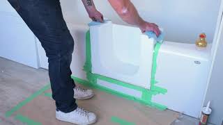 How to Install a Walkin Bathtub Conversion Kit [upl. by Hazel882]