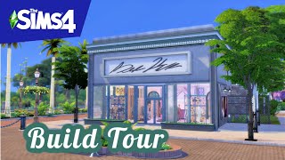 Fashion Retail Store  The Sims 4 Build Tour [upl. by Evy]