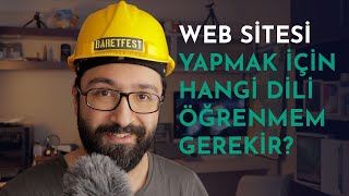 Web site yapmak için hangi dili öğrenmeliyim HTML PHP [upl. by Odraude]