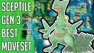 Sceptile Gen 3 Best Moveset  Sceptile Best Moveset Moves Pokemon Emerald Ruby Sapphire Red Green [upl. by Yeldah369]