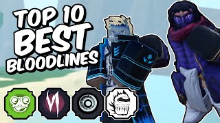 Top 10 BEST Shindo Life Bloodlines [upl. by Lemmie]