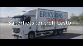 Säkerhetskontroll Buss  Erikssons Trafikskola [upl. by Jacquette]