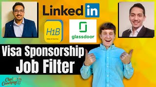 US Companies That Sponsor Work Visas  H1B amp OPT Job Filter For Glassdoor amp LinkedIn [upl. by Ennaxxor]