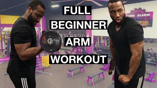 Arm Workout For Beginners At Planet Fitness [upl. by Iruy]