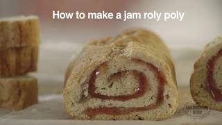 Jam Roly Poly Recipe  Good Housekeeping UK [upl. by Lletnahs]