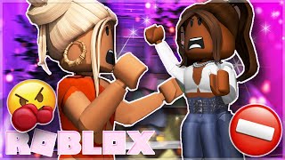 STRIPPERS GETS IN A FIGHT ON ROBLOX [upl. by Labotsirc]