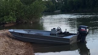 Shallow Water Aluminum Boat Build pt1 [upl. by Ojaras]