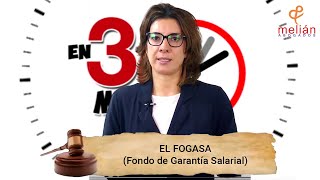 Qué es el FOGASA Fondo de Garantía Salarial y cómo funciona [upl. by Masao]