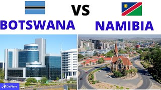 Botswana Vs Namibia  Which Country is Better [upl. by Nelleoj]