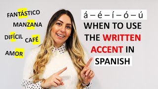 How to Use Spanish Accent Marks  Cómo Usar la Tilde y los Acentos en español [upl. by Baird665]