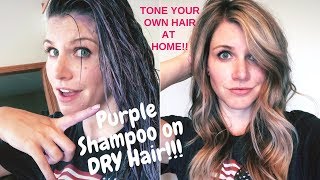 How To Use Purple Shampoo  Best Purple Shampoo Technique [upl. by Notlaw]