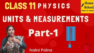 Units and Measurements Class 11  Chapter 2 Physics  CBSE JEE NEET Part1 [upl. by Anitsuga]