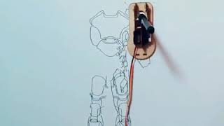 Draw Wall Painting Robot with Cable Plotter Arduino Maker Project Kit Polar Graph DIY STEM Toy Parts [upl. by Golub218]