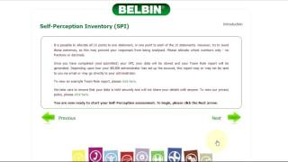 How to complete an individual Belbin questionnaire [upl. by Akeber]