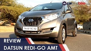 Datsun rediGO AMT Review  NDTV carandbike [upl. by Eiahpets53]