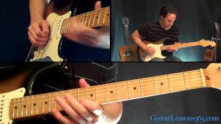 Parisienne Walkways Guitar Solo Lesson  Gary Moore  Famous Solos [upl. by Gurolinick]