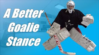 A Better Goalie Stance  On Point Goaltending [upl. by Maryanna]