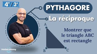 Réciproque du théorème de Pythagore [upl. by Enelrac]