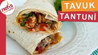 EVDE PRATİK Tavuk Tantuni Yapımı [upl. by Nhguavaj836]