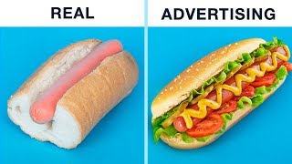 13 Tricks Advertisers Use To Make Food Look Delicious  Food Photo Hacks [upl. by Aramoix]