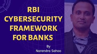 RBI Guidelines  Cybersecurity Framework for banks [upl. by Timmons113]