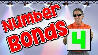 I Know My Number Bonds 4  Number Bonds to 4  Addition Song for Kids  Jack Hartmann [upl. by Pedro13]