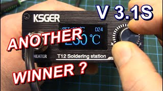 KSGER T12 Soldering Station Review 31S Version [upl. by Neroled]