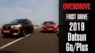 2019 Datsun Go amp Go  First Drive Review  OVERDRIVE [upl. by Leakcim259]