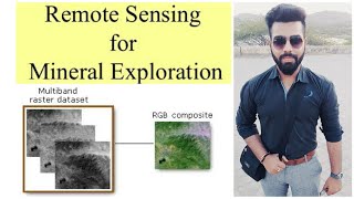 Mineral exploration using Remote Sensing Technique in ArcGIS 1041 Part1 [upl. by Asyar]