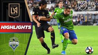 LAFC 13 Seattle Sounders  Sounders End Vela amp LAFCs Historic Season  HIGHLIGHTS [upl. by Legnaesoj]