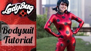 Ladybug Costume Tutorial  Textured Bodysuit  Gloves amp Shoe Covers [upl. by Eiramnwad673]