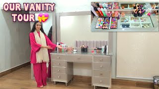 Our Vanity Tour 🥰  Details and Cost  Makeup and Jewellery Collection 💝 [upl. by Pandolfi]