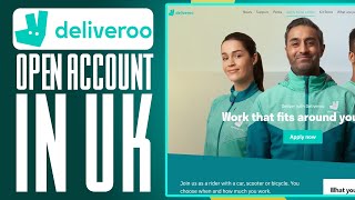 How To Open Deliveroo Account In UK 2025 Full Guide [upl. by Nicola]