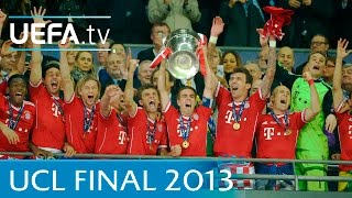 Bayern v Dortmund 2013 UEFA Champions League final highlights [upl. by Nytsirhc]