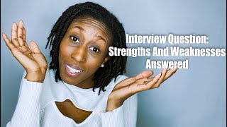 Nursing Interview Questions Strengths And Weaknesses [upl. by Mcclees]