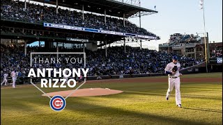 A Thank You to Anthony Rizzo [upl. by Nelehyram]