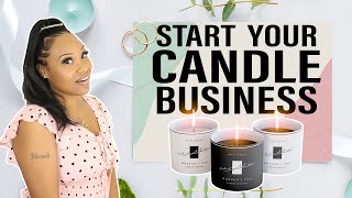 How to Start a Candle Making Business at Home  Candle Business [upl. by Brindle853]