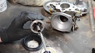 Rebuilding ZenithStromberg CD175 Carburetors  Disassembly [upl. by Airolg]