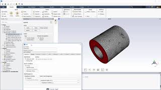 ANSYS System Coupling OneWay Data Transfer [upl. by Maurilla47]