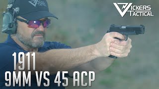 1911  9mm vs 45 ACP [upl. by Bourque]