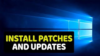 How to Install Windows Patches and Updates [upl. by Gabrila]