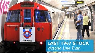 The Last 1967 Victoria Line Train [upl. by Siramad]