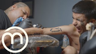 Getting A Tattoo With Peysoh  Ft uede Bravo The Bagchaser amp Fenix Flexin [upl. by Nifled306]